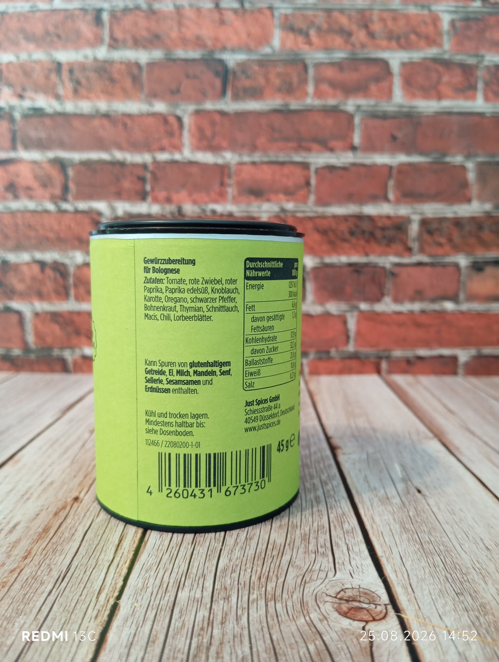 Bolognese Gewürz -Just Spices 45g